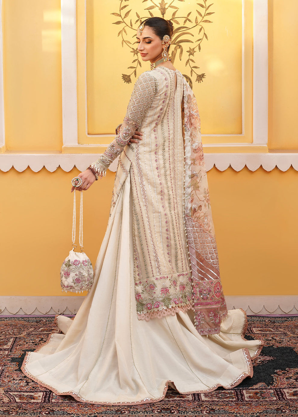 Mehak Yaqoob | Serene Wedding Formals | Venice by Mehak Yaqoob - Designer Dress - Type: Bridal - Available at Sana Yasir - 100% Original