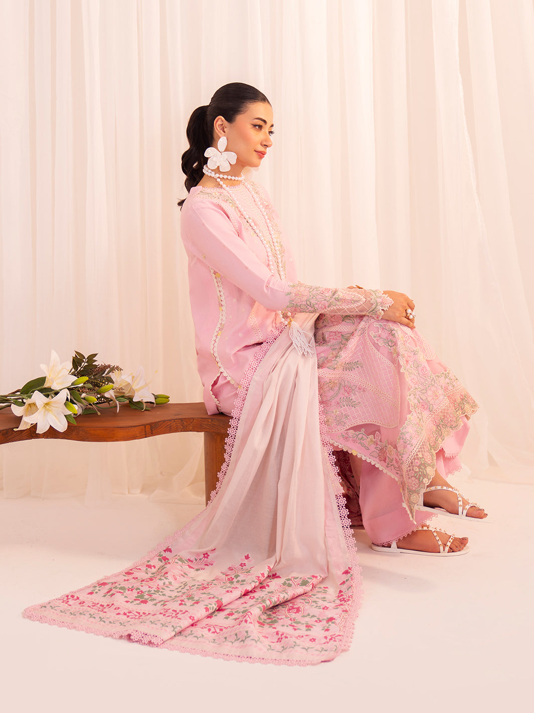 Faiza Faisal | Celine Eid 25 | LINA by Faiza Faisal - Designer Dress - Type: Ladies Clothes - Available at Sana Yasir - 100% Original