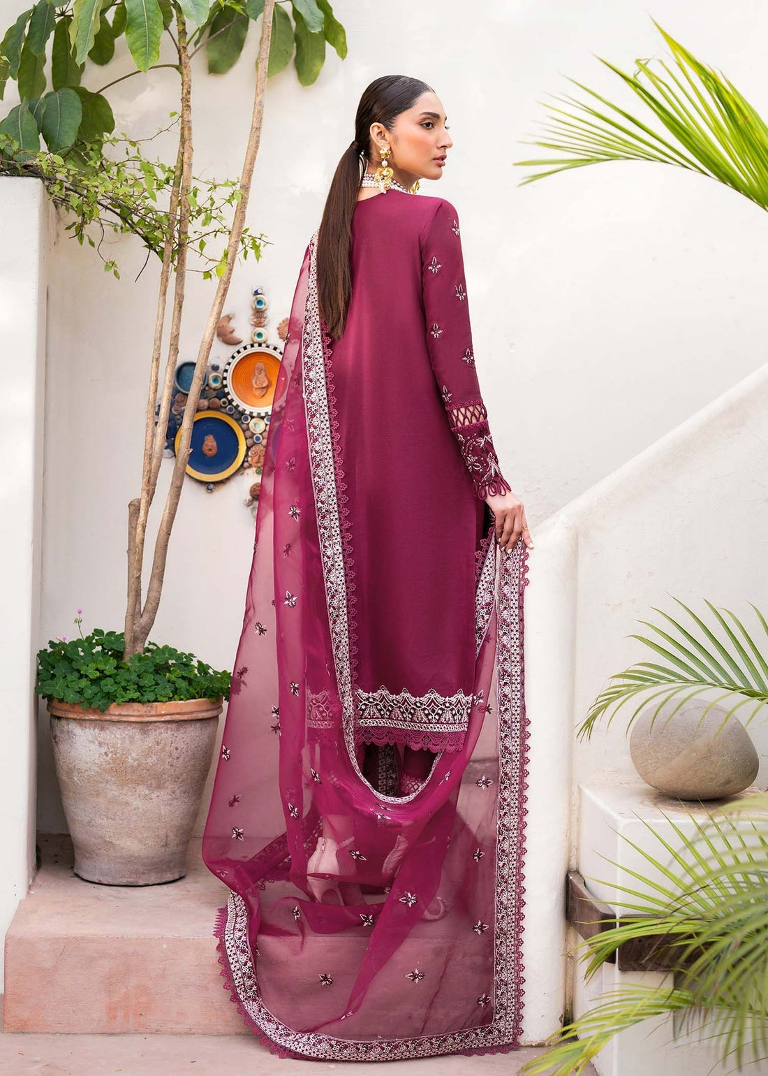 Akbar Aslam | Pret Lawn | PRESTIGE by Akbar Aslam - Designer Dress - Type: Ladies Clothes - Available at Sana Yasir - 100% Original