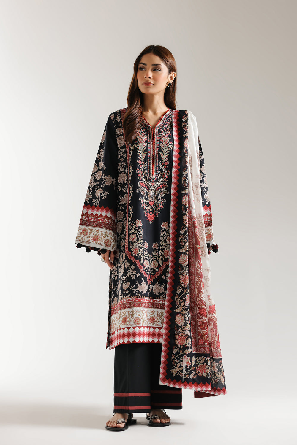 Ethnic | Spring Summer 25 | ES-12 by Ethnic - Designer Dress - Type: Ladies Clothes - Available at Sana Yasir - 100% Original