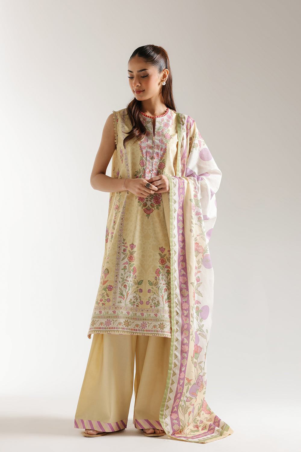 Ethnic | Spring Summer 25 | ES-10 by Ethnic - Designer Dress - Type: Ladies Clothes - Available at Sana Yasir - 100% Original