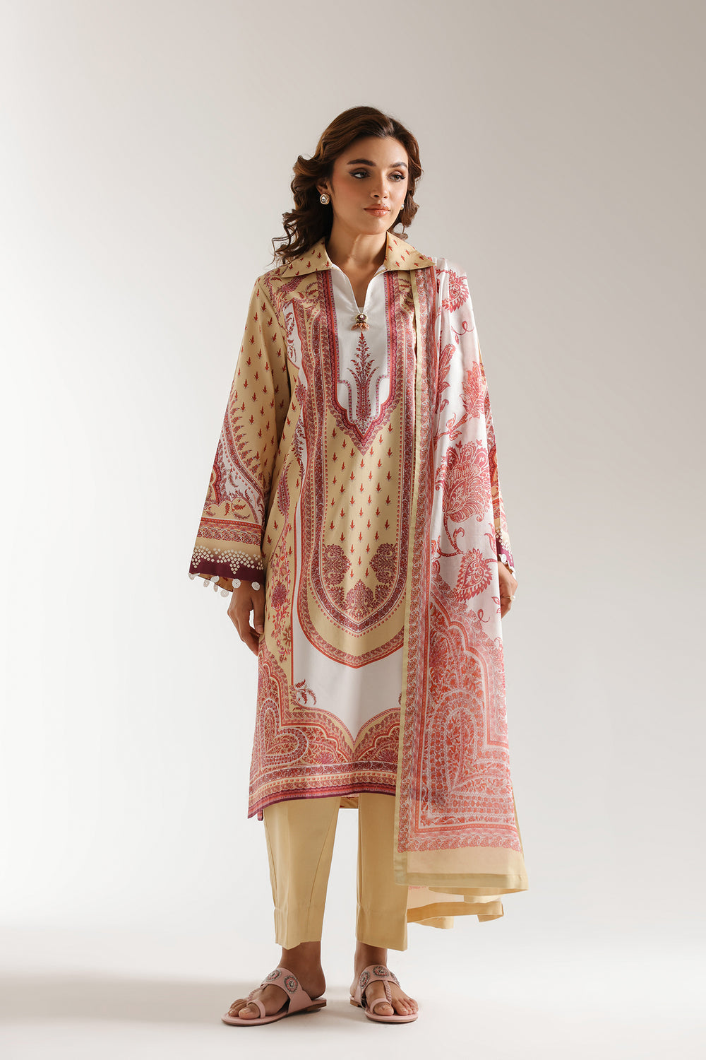 Ethnic | Spring Summer 25 | ES-05 by Ethnic - Designer Dress - Type: Ladies Clothes - Available at Sana Yasir - 100% Original