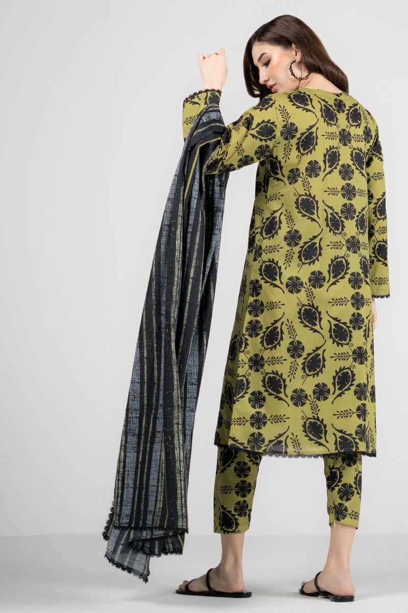 Ego | Eid Edit | EARTHY 3 PIECE by Ego - Designer Dress - Type: Luxury - Available at Sana Yasir - 100% Original