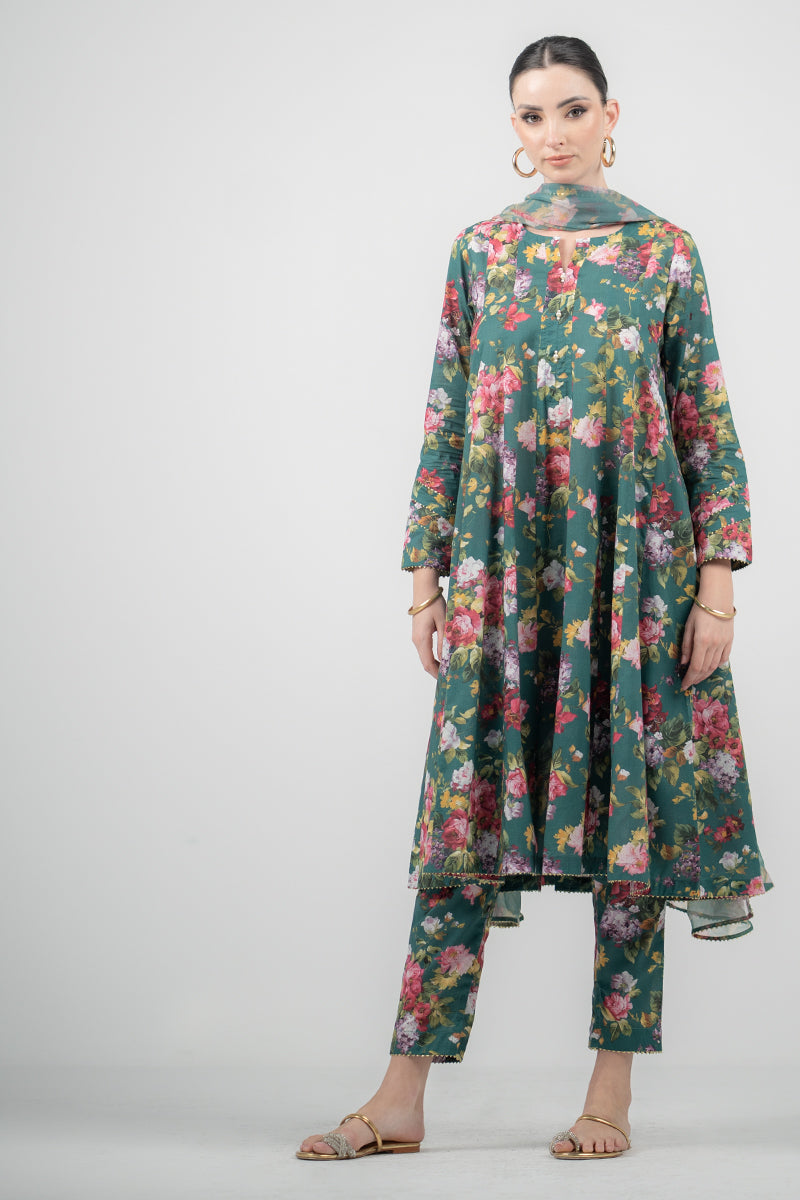Ego | Eid Edit | SPRINGTIDE 3 PIECE by Ego - Designer Dress - Type: Luxury - Available at Sana Yasir - 100% Original