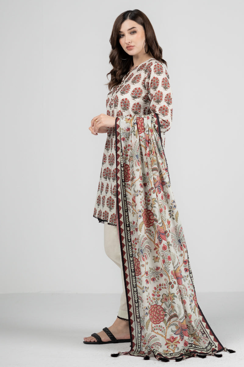 Ego | Eid Edit | TREES 3 PIECE by Ego - Designer Dress - Type: Luxury - Available at Sana Yasir - 100% Original