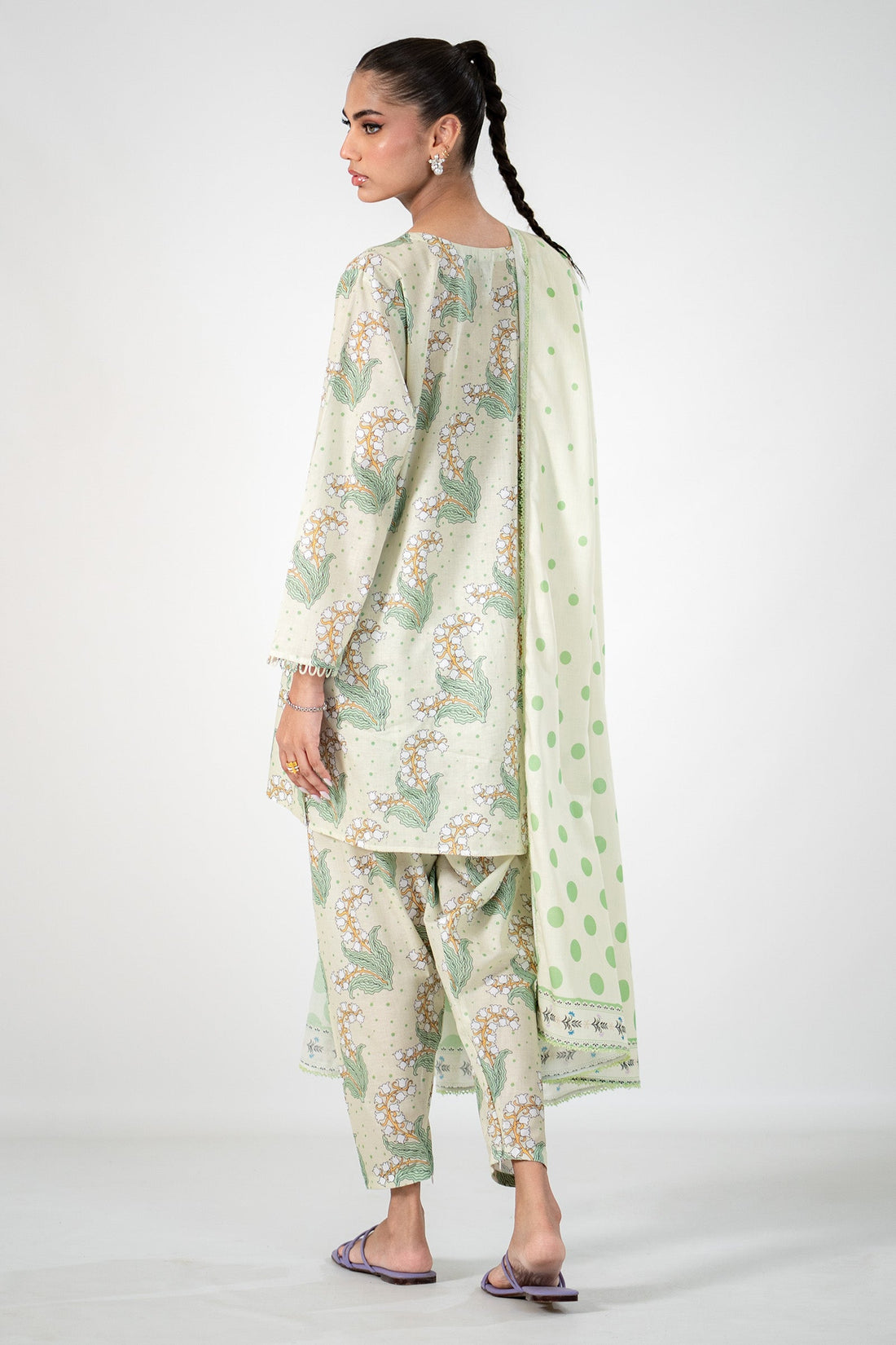 Ego | Cambric Fall Collection | |Seaweeds by Ego - Designer Dress - Type: Ladies Clothes - Available at Sana Yasir - 100% Original