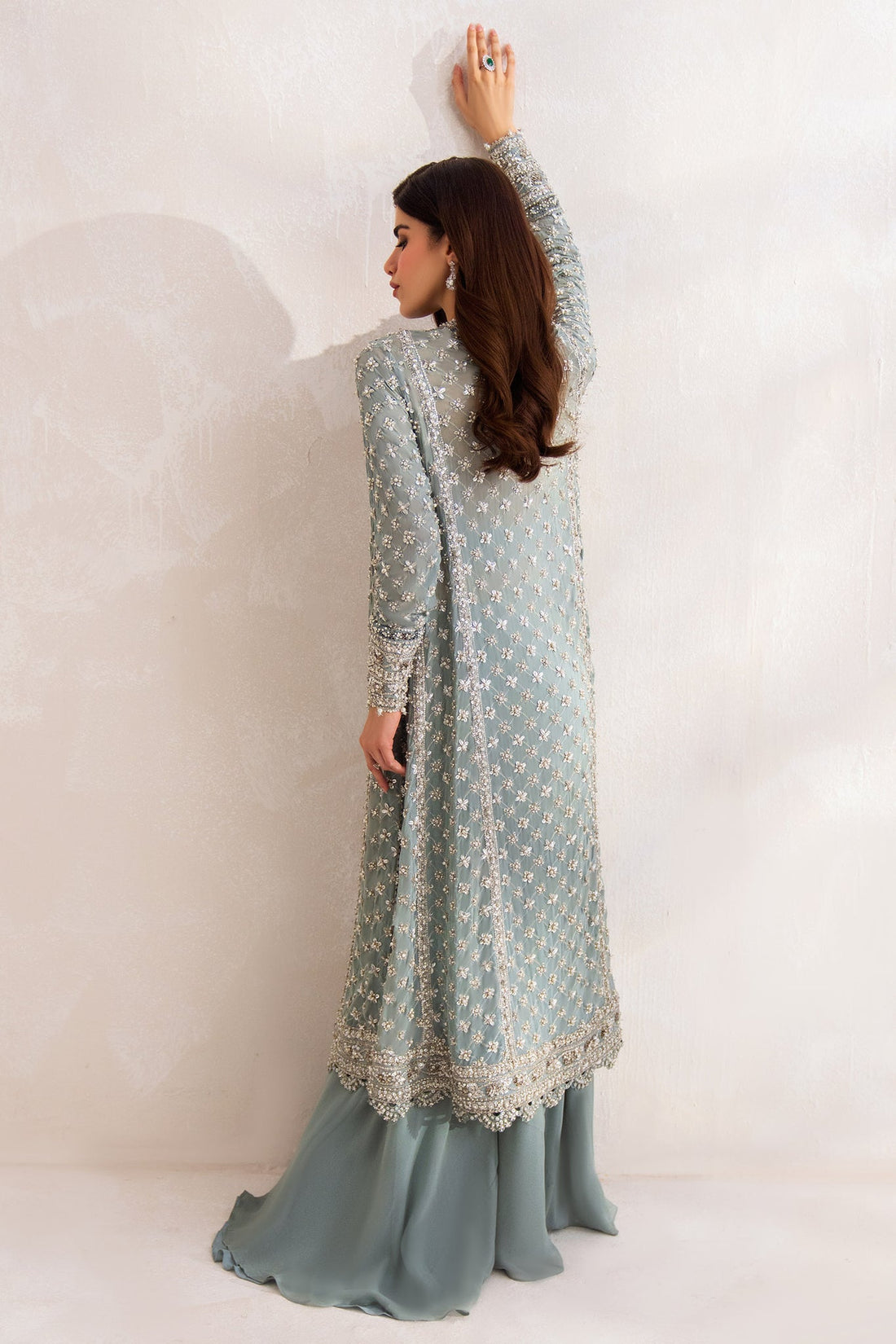 Elan | Elitarie Wedding Formals | CeLESTINE (EP-21214) by Elan - Designer Dress - Type: Ladies Clothes - Available at Sana Yasir - 100% Original