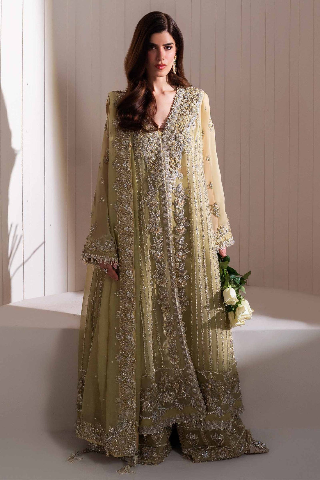Elan | Elitarie Wedding Formals | LEONORE (EP-21218) by Elan - Designer Dress - Type: Ladies Clothes - Available at Sana Yasir - 100% Original