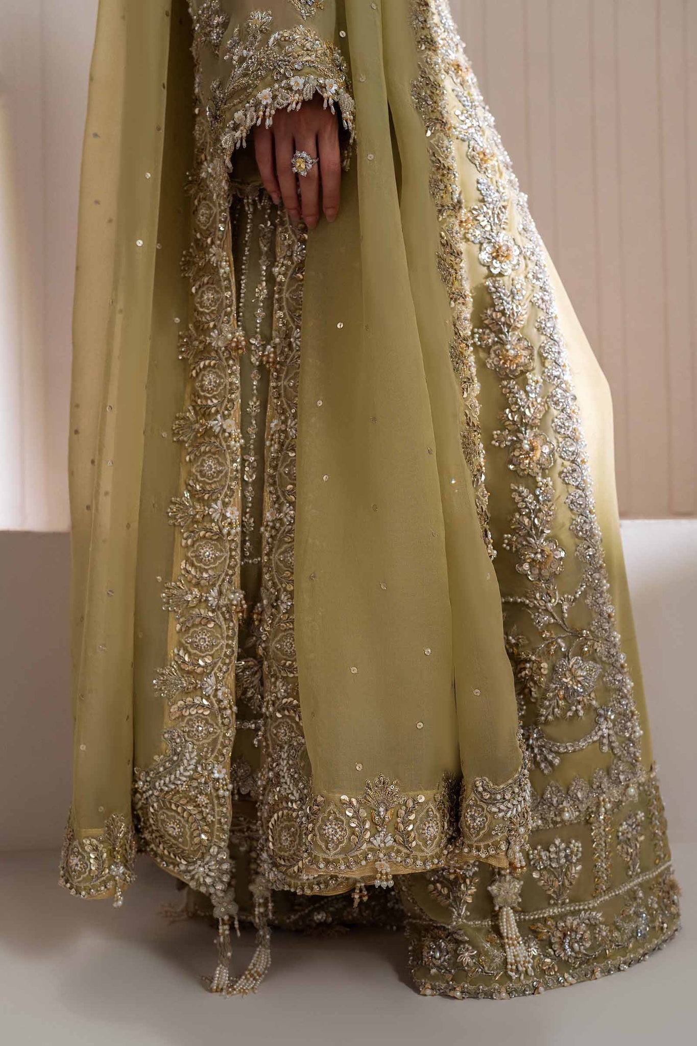 Elan | Elitarie Wedding Formals | LEONORE (EP-21218) by Elan - Designer Dress - Type: Ladies Clothes - Available at Sana Yasir - 100% Original