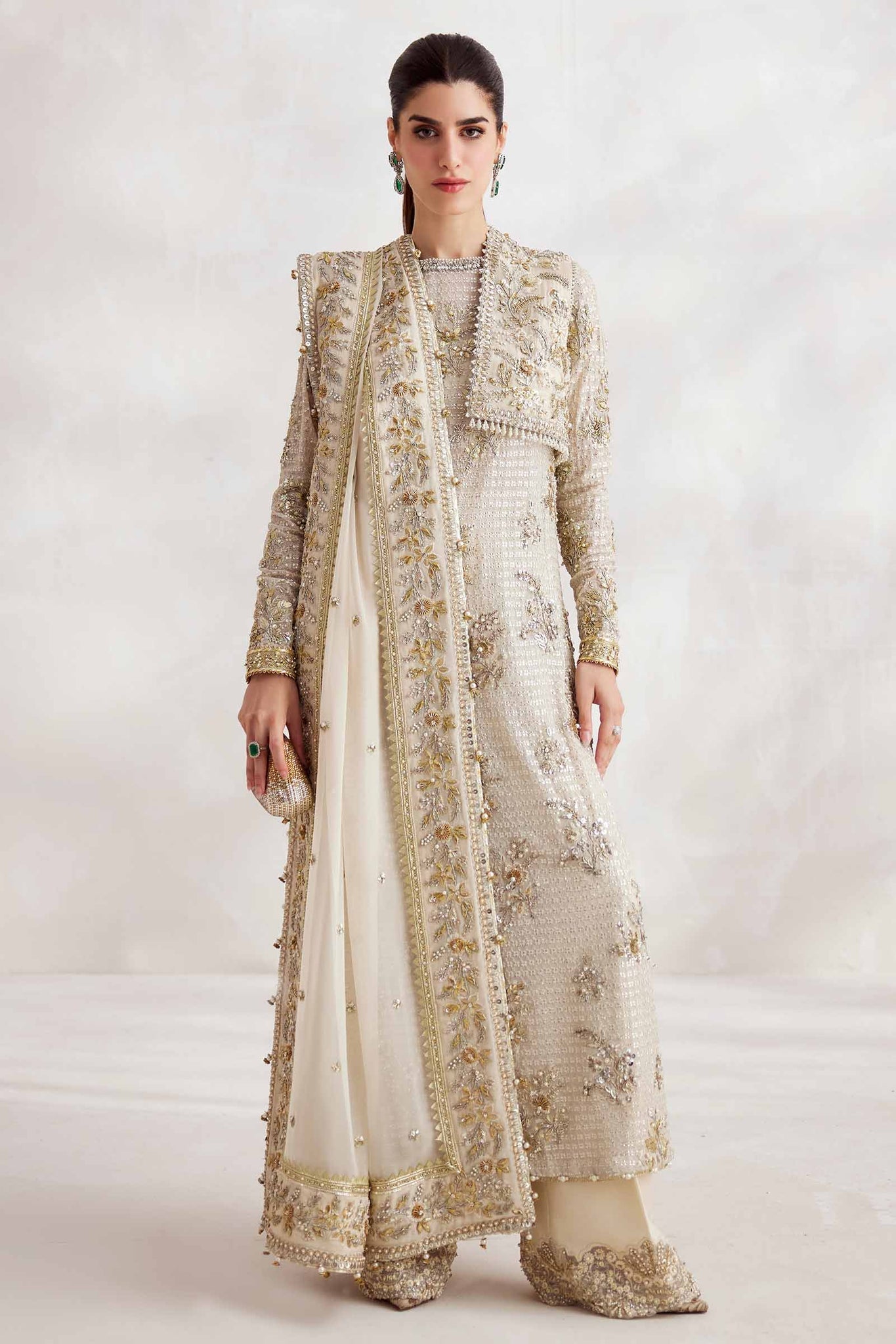 Elan | Elitarie Wedding Formals | TRESOR (EP-21216) by Elan - Designer Dress - Type: Ladies Clothes - Available at Sana Yasir - 100% Original