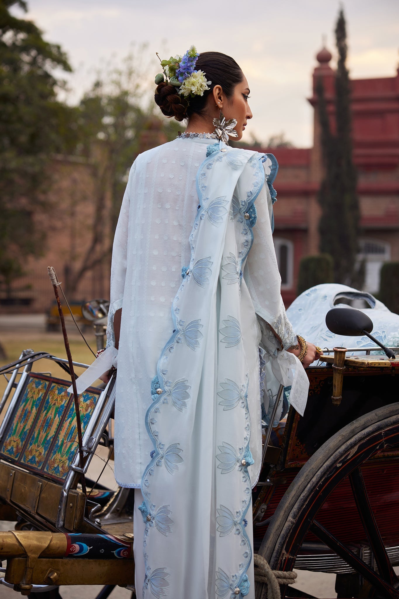 Elan | Luxury Lawn 25 | CELESTINE (EL25-05 B) by Elan - Designer Dress - Type: Ladies Clothes - Available at Sana Yasir - 100% Original
