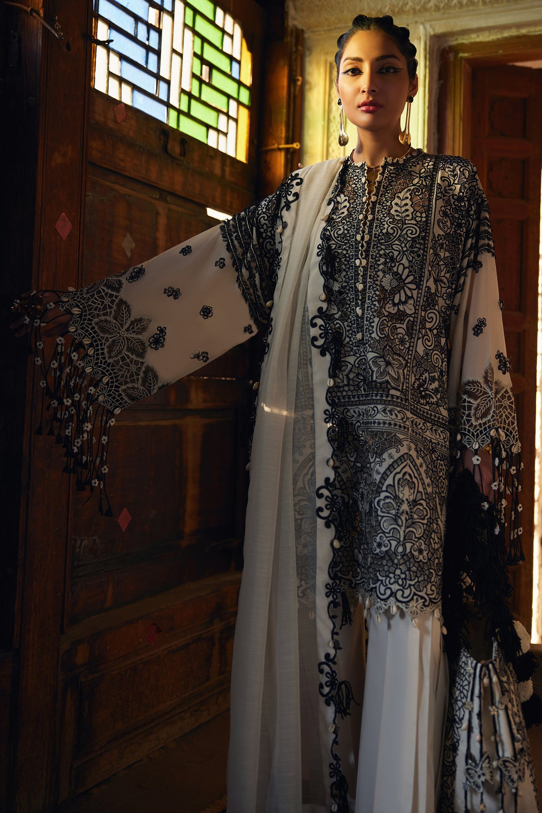 Elan | Luxury Lawn 25 | ISLA (EL25-02 B) by Elan - Designer Dress - Type: Ladies Clothes - Available at Sana Yasir - 100% Original