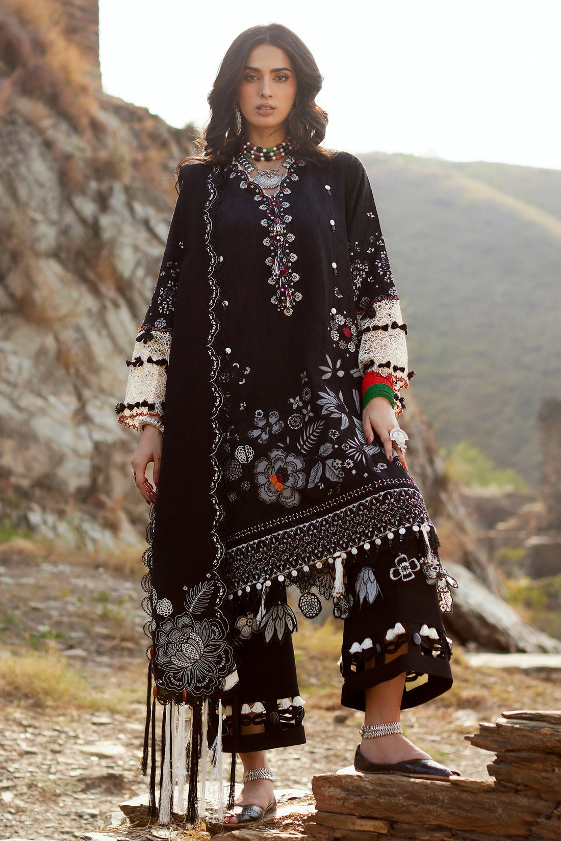Elan | Winter Collection 24 | AYANNA (EW24-10) by Elan - Designer Dress - Type: Ladies Clothes - Available at Sana Yasir - 100% Original