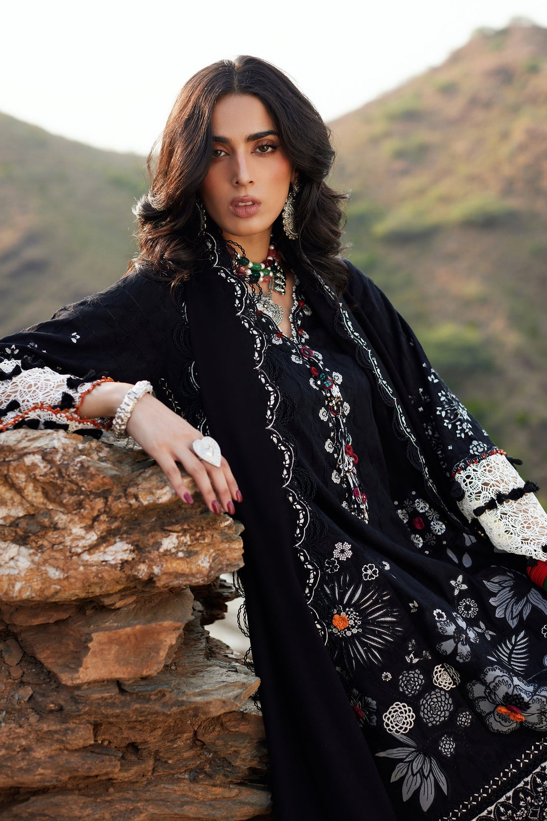 Elan | Winter Collection 24 | AYANNA (EW24-10) by Elan - Designer Dress - Type: Ladies Clothes - Available at Sana Yasir - 100% Original