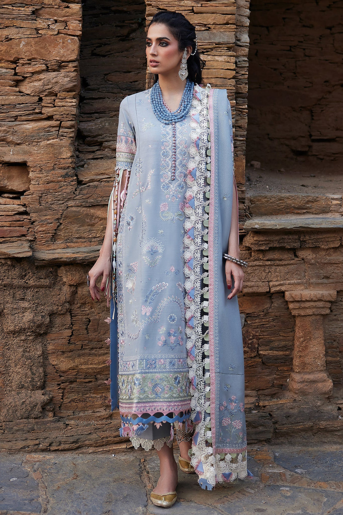 Elan | Winter Collection 24 | SERAPHINA (EW24-01) by Elan - Designer Dress - Type: Ladies Clothes - Available at Sana Yasir - 100% Original