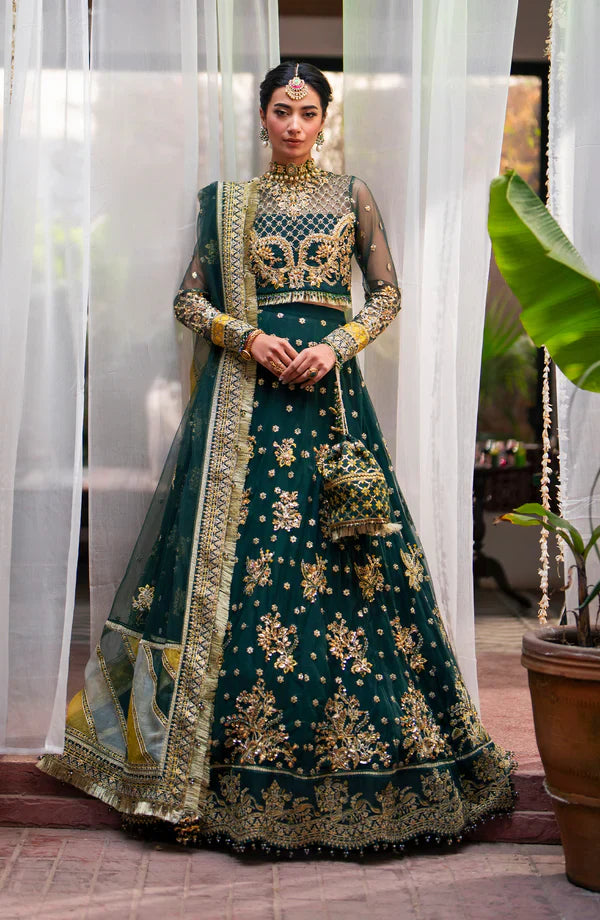 Eleshia | Khatoon Wedding Formals | Nagheen by Eleshia - Designer Dress - Type: Bridal - Available at Sana Yasir - 100% Original