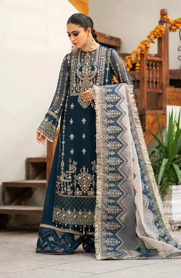 Eleshia | Zarin Wedding Formals 23 | Mayura by Eleshia - Designer Dress - Type: Bridal - Available at Sana Yasir - 100% Original