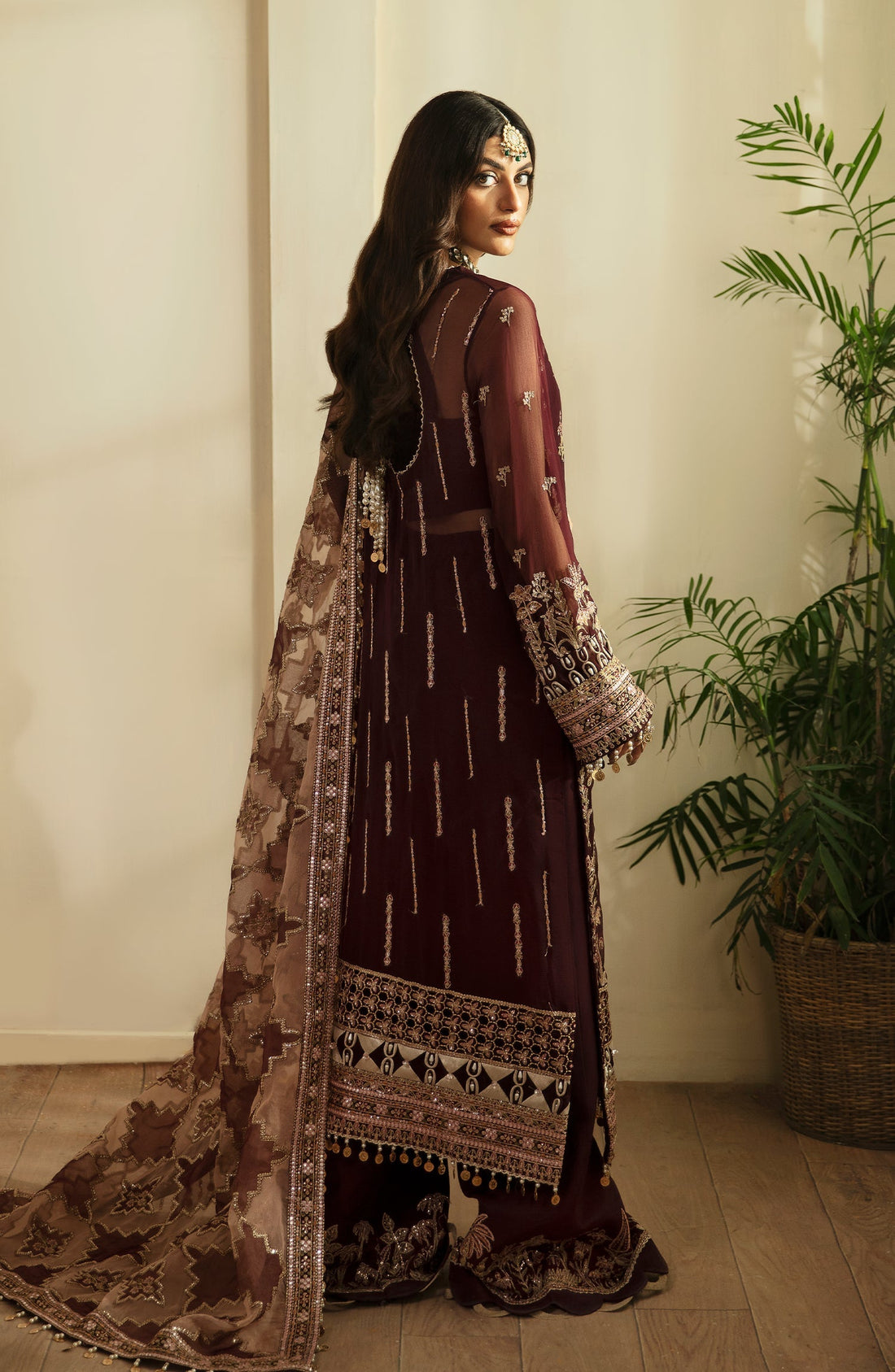 Eleshia | Zarin Wedding Formals 24 | ZAIBA by Eleshia - Designer Dress - Type: Ladies Clothes - Available at Sana Yasir - 100% Original
