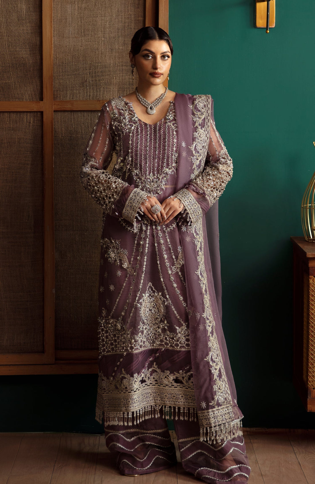 Eleshia | Zarin Wedding Formals 24 | ZARIF by Eleshia - Designer Dress - Type: Ladies Clothes - Available at Sana Yasir - 100% Original