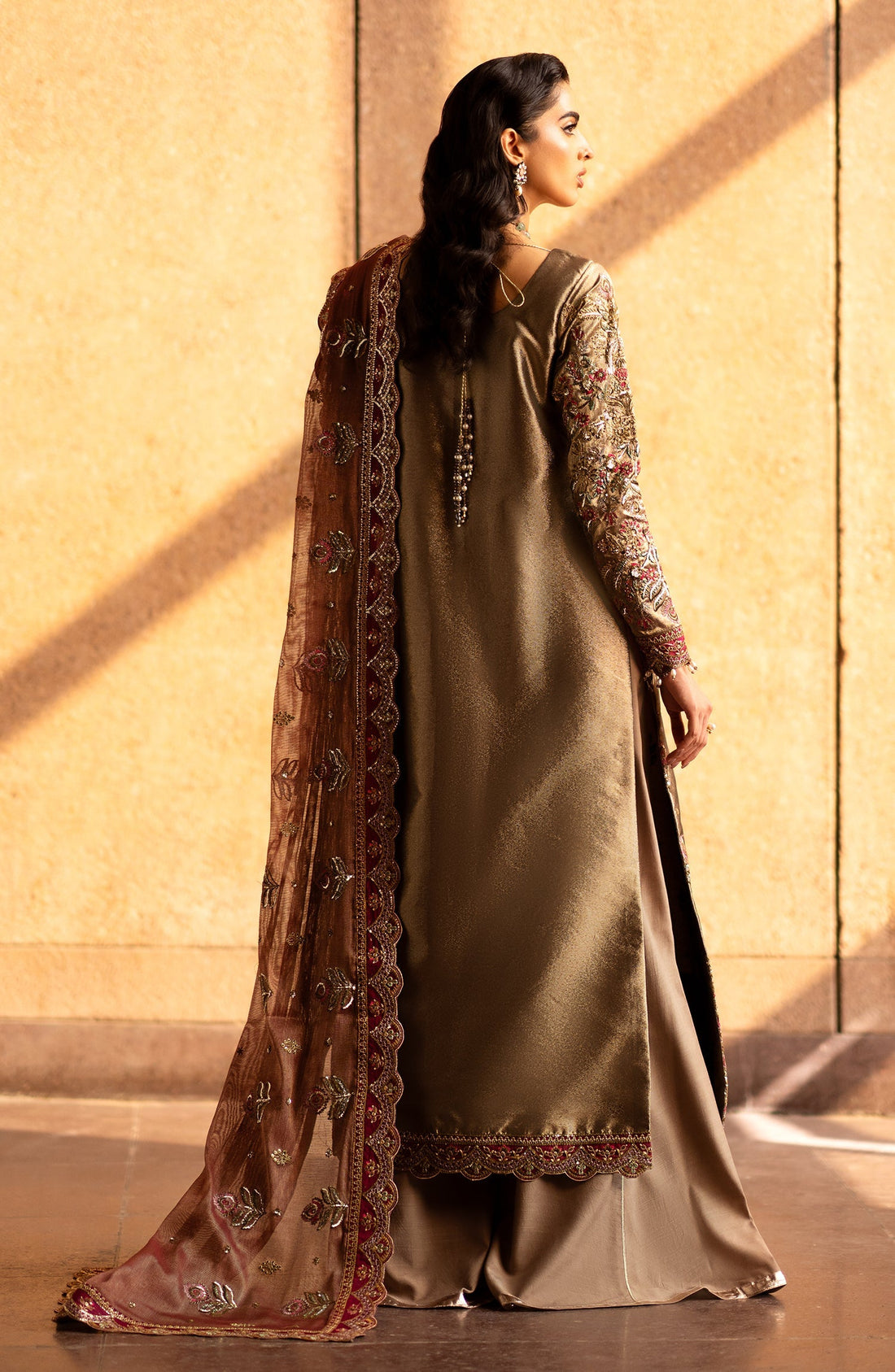 Emaan Adeel | Casabella Wedding Formals | FELISA by Emaan Adeel - Designer Dress - Type: Ladies Clothes - Available at Sana Yasir - 100% Original