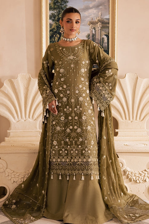 Emaan Adeel | Miraan luxury chiffon | DELARAM by Emaan Adeel - Designer Dress - Type: Ladies Clothes - Available at Sana Yasir - 100% Original