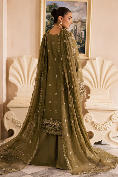 Emaan Adeel | Miraan luxury chiffon | DELARAM by Emaan Adeel - Designer Dress - Type: Ladies Clothes - Available at Sana Yasir - 100% Original