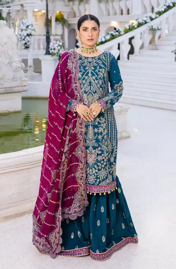 Emaan Adeel | Zimal Luxury Formals 23 | ZM 06 RUMESAH by Emaan Adeel - Designer Dress - Type: Formal - Available at Sana Yasir - 100% Original