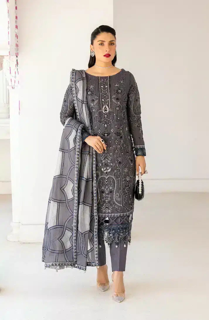 Emaan Adeel | Zimal Luxury Formals 23 | ZM 08 ZEBA by Emaan Adeel - Designer Dress - Type: Formal - Available at Sana Yasir - 100% Original