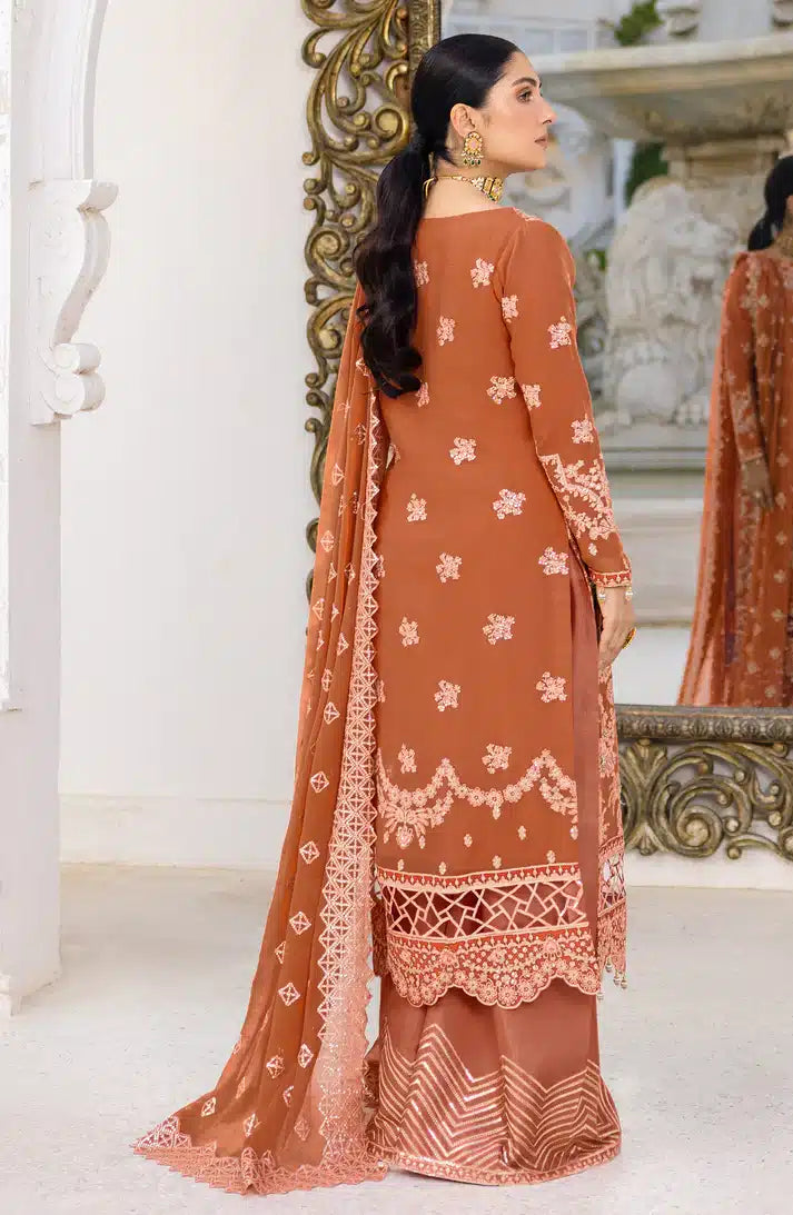 Emaan Adeel | Zimal Luxury Formals 23 | ZM 09 GULAAL by Emaan Adeel - Designer Dress - Type: Formal - Available at Sana Yasir - 100% Original
