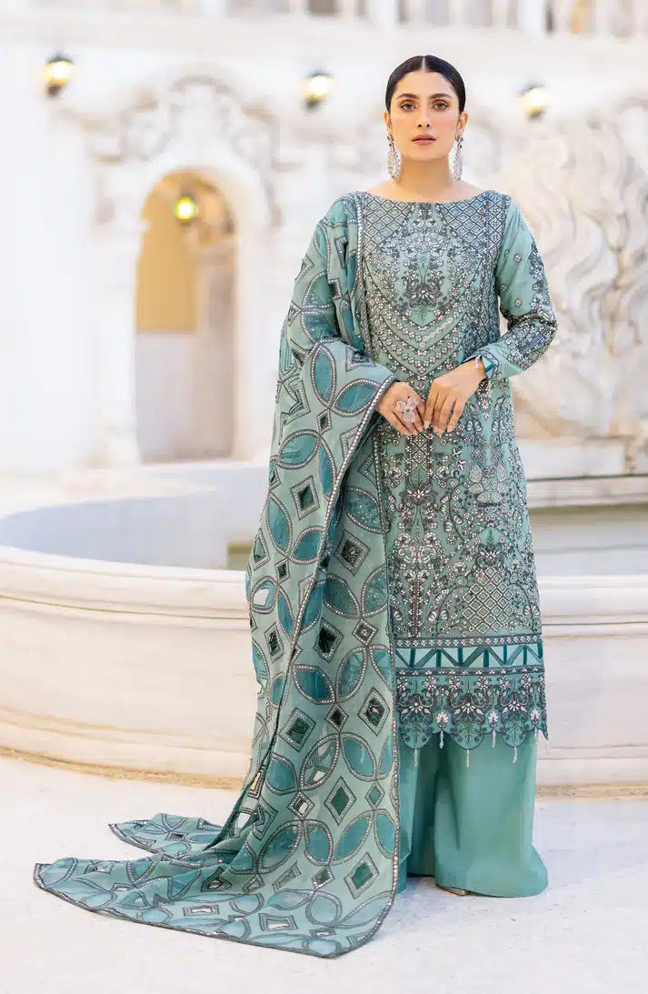 Emaan Adeel | Zimal Luxury Formals 23 | ZM 10 RANGREZA by Emaan Adeel - Designer Dress - Type: Formal - Available at Sana Yasir - 100% Original