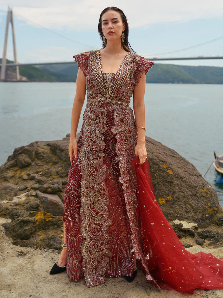 Epoque | Ciel Luxury Couture | Day Dream by Epoque - Designer Dress - Type: Formal - Available at Sana Yasir - 100% Original