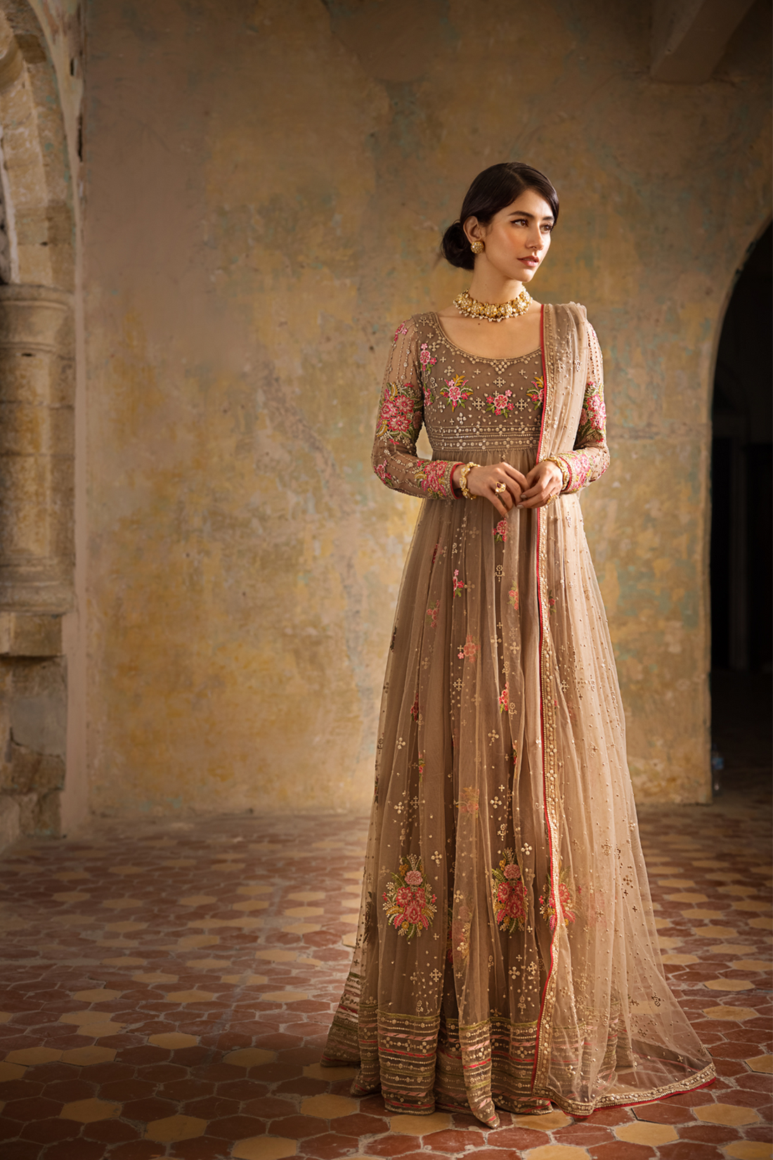 Erum Khan | Umaima Eid Edit | MIRAAL by Erum Khan - Designer Dress - Type: Ladies Clothes - Available at Sana Yasir - 100% Original
