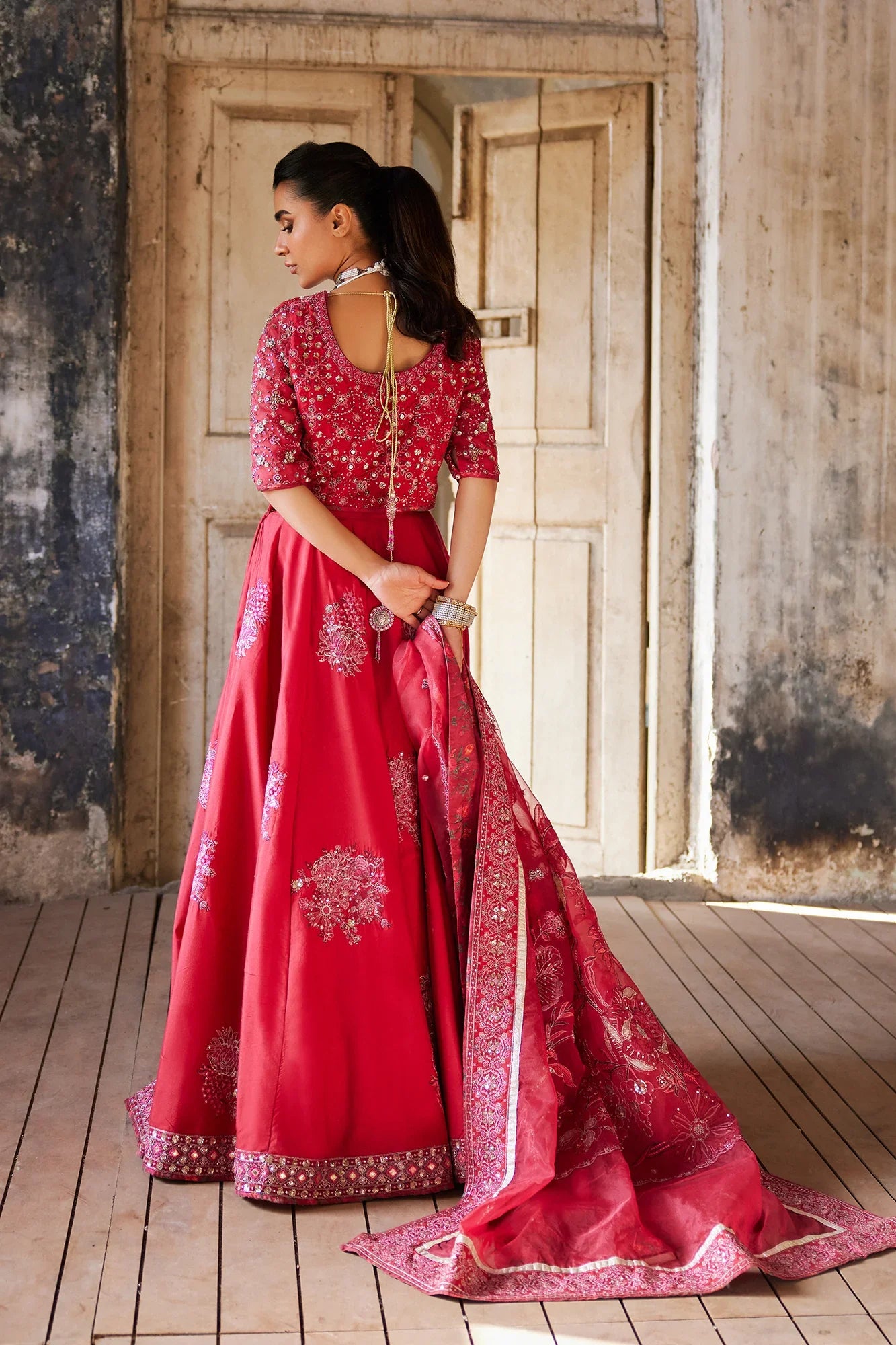 Ethnic | Luxe Formal Collection | E0021/115/307 by Ethnic - Designer Dress - Type: Bridal - Available at Sana Yasir - 100% Original