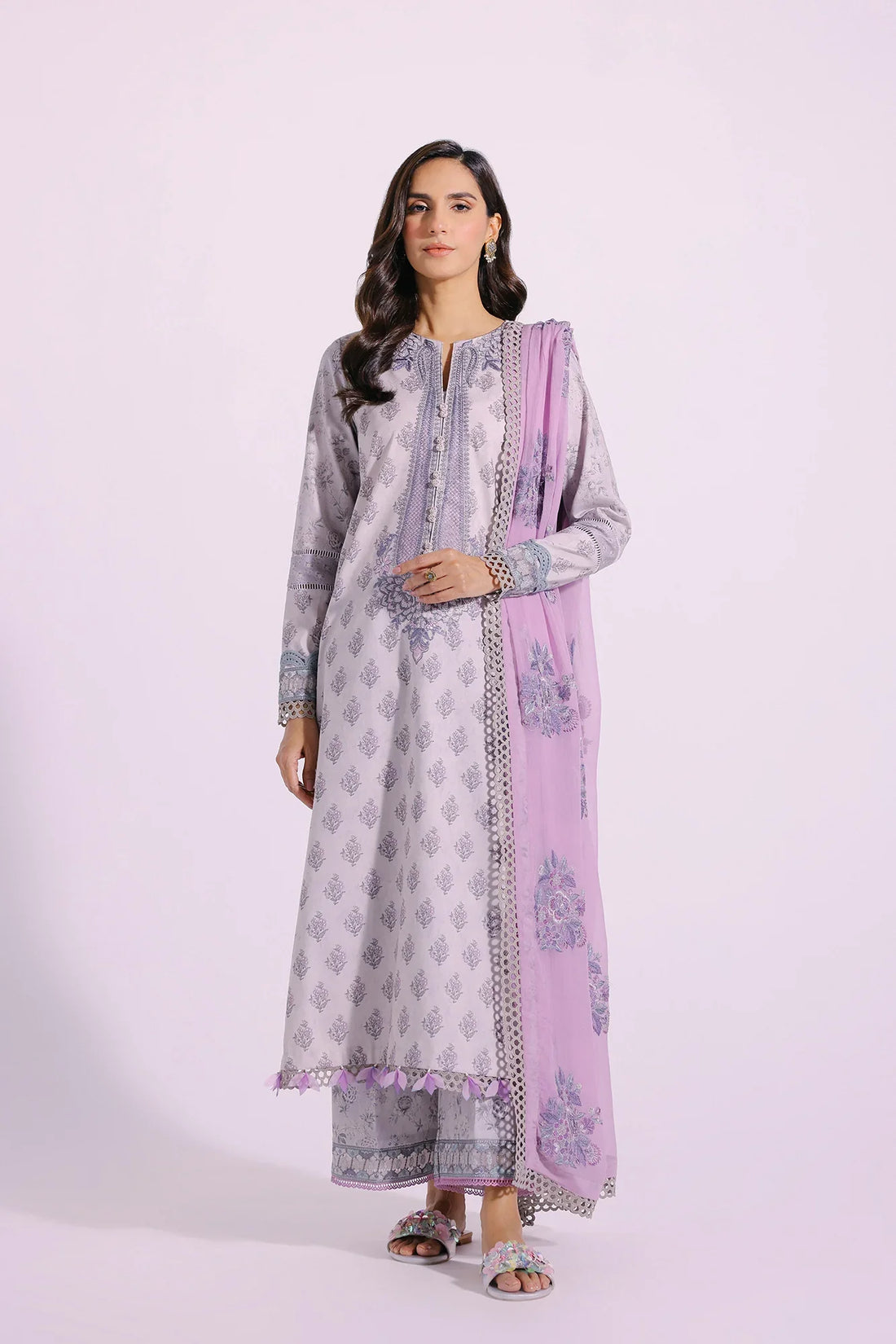 Ethnic | Rozana Collection SS 24 | E0402/203/914 by Ethnic - Designer Dress - Type: Luxury - Available at Sana Yasir - 100% Original