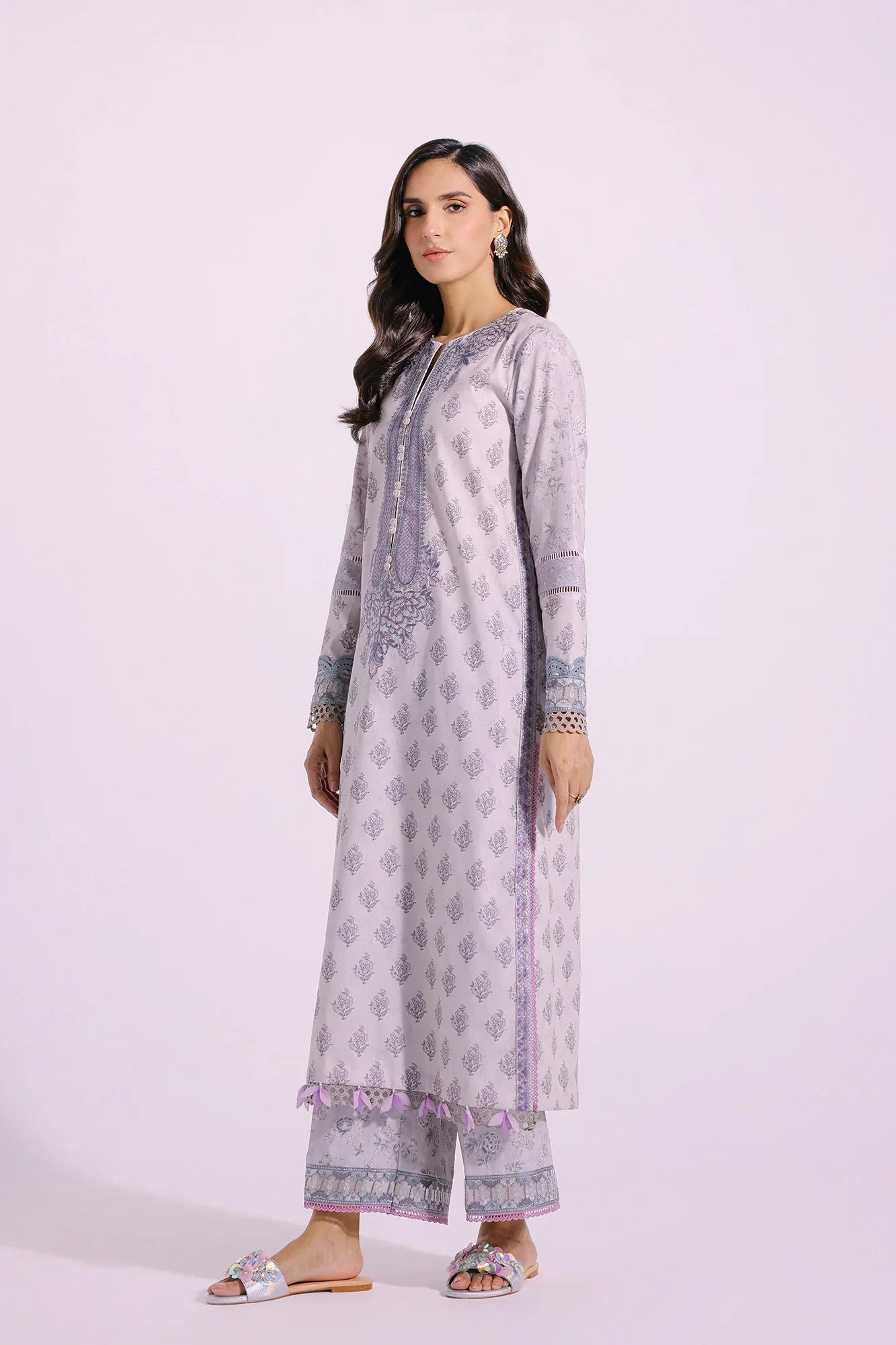 Ethnic | Rozana Collection SS 24 | E0402/203/914 by Ethnic - Designer Dress - Type: Luxury - Available at Sana Yasir - 100% Original
