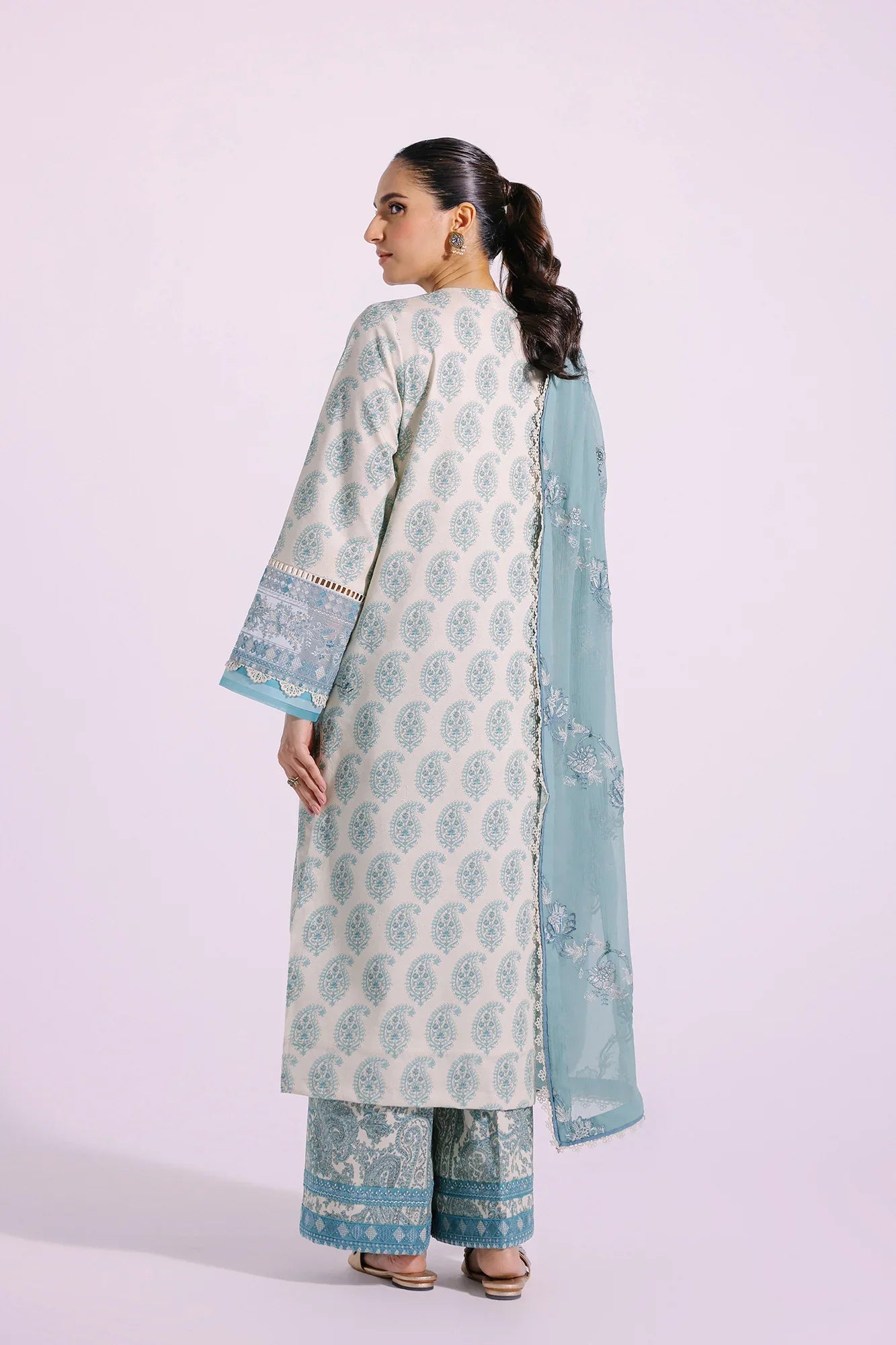 Ethnic | Rozana Collection SS 24 | E0414/203/130 by Ethnic - Designer Dress - Type: Luxury - Available at Sana Yasir - 100% Original