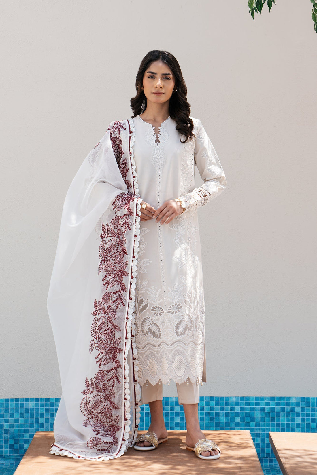 Ethnic | Rozana Winter Collection | ET-04 by Ethnic - Designer Dress - Type: Ladies Clothes - Available at Sana Yasir - 100% Original