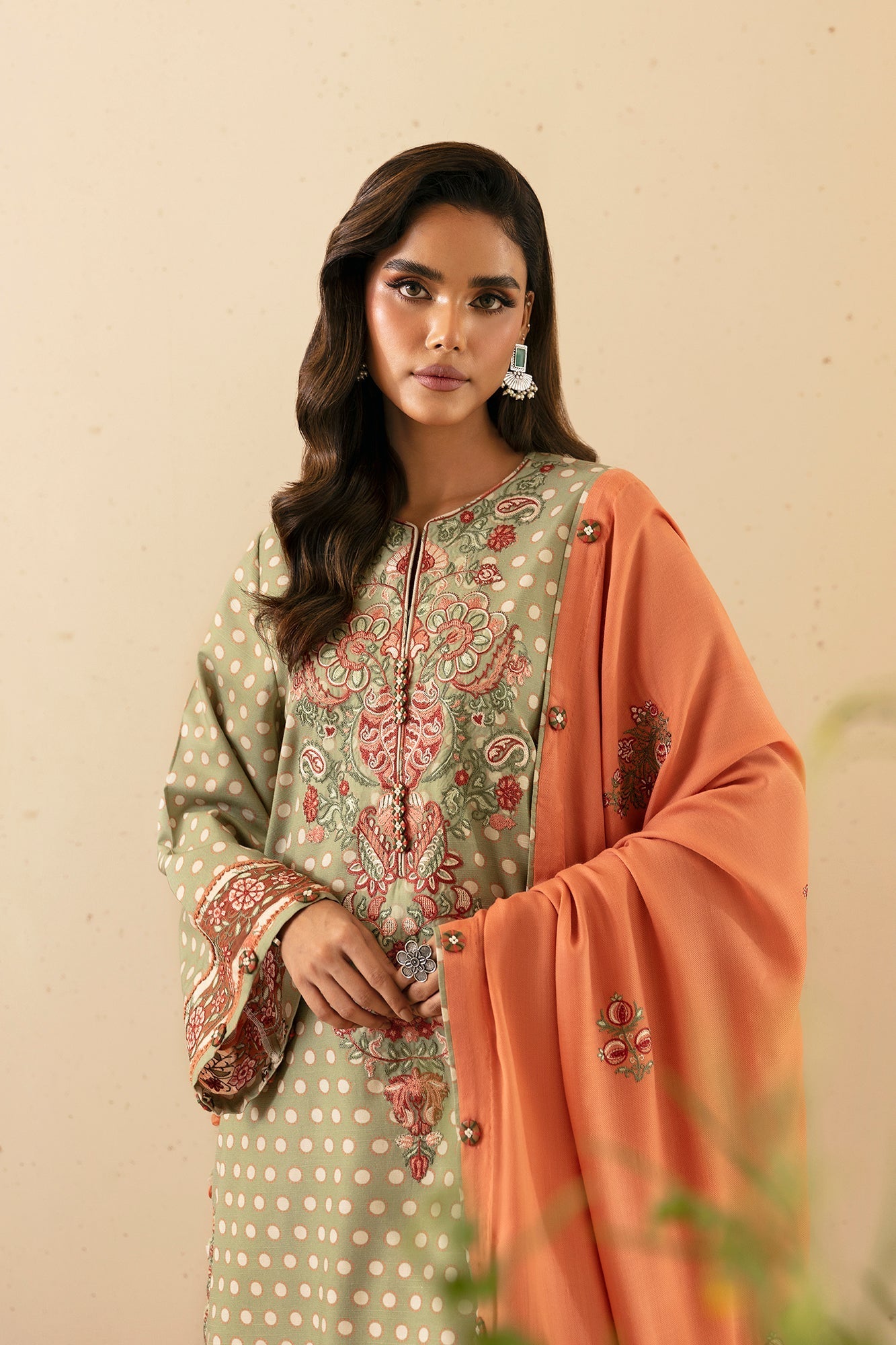Ethnic | Rozana Winter Collection | ET-07 by Ethnic - Designer Dress - Type: Ladies Clothes - Available at Sana Yasir - 100% Original