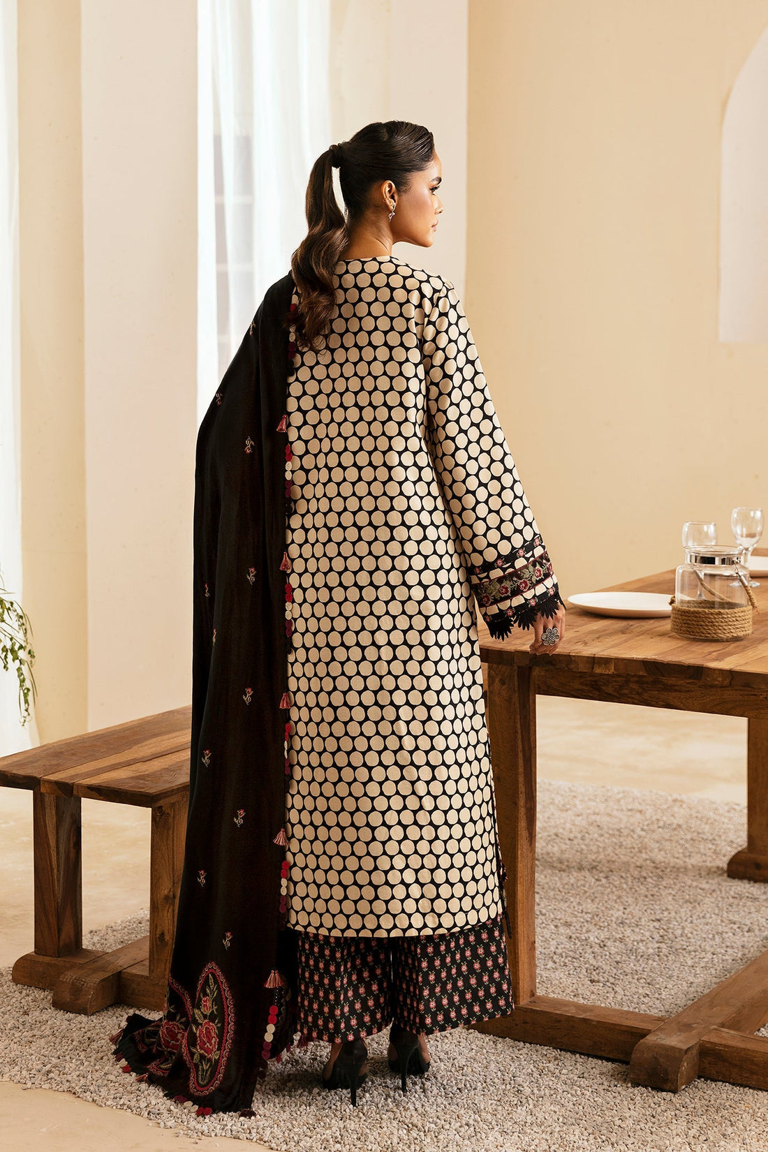 Ethnic | Rozana Winter Collection | ET-09 by Ethnic - Designer Dress - Type: Ladies Clothes - Available at Sana Yasir - 100% Original