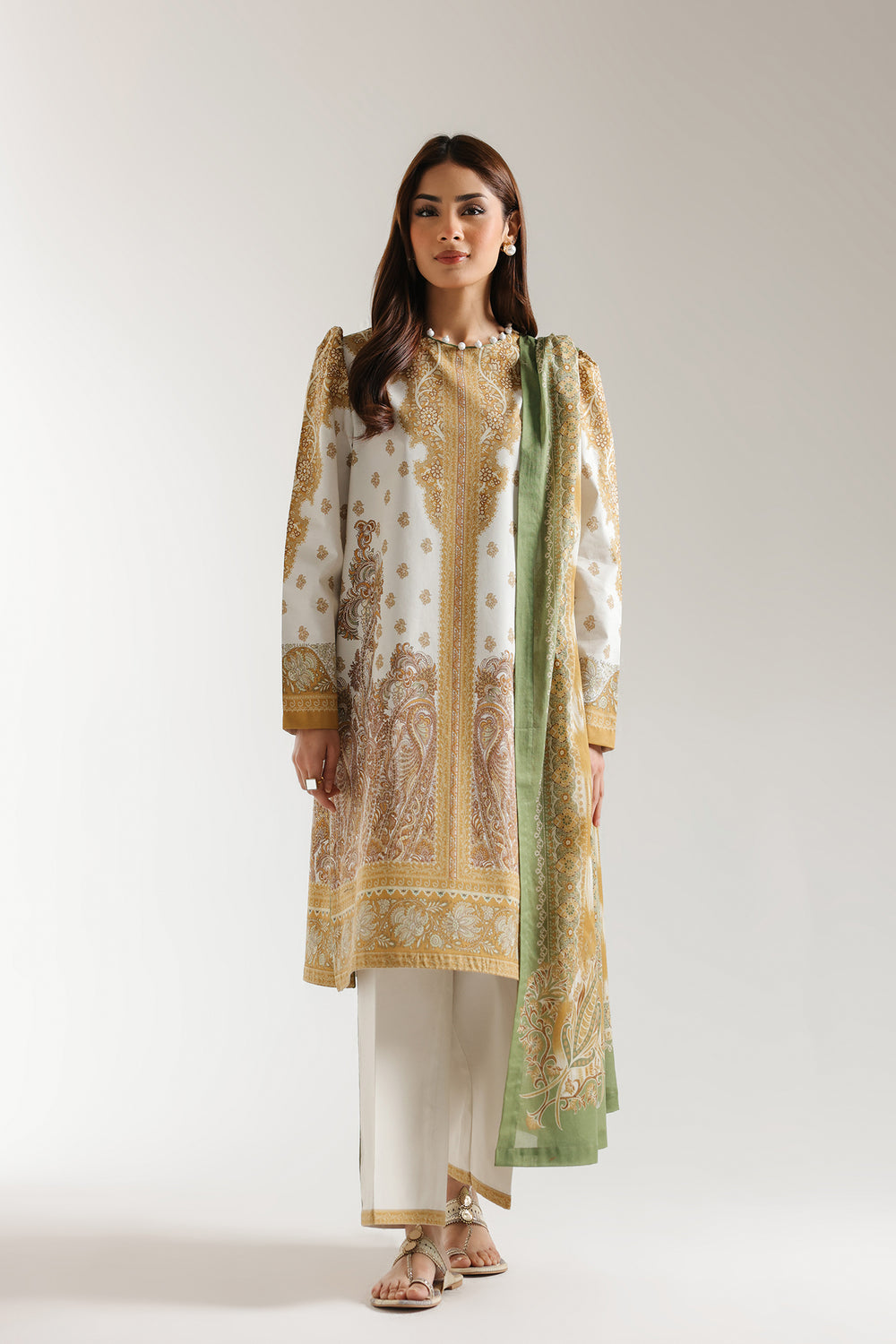 Ethnic | Spring Summer 25 | ES-01 by Ethnic - Designer Dress - Type: Ladies Clothes - Available at Sana Yasir - 100% Original
