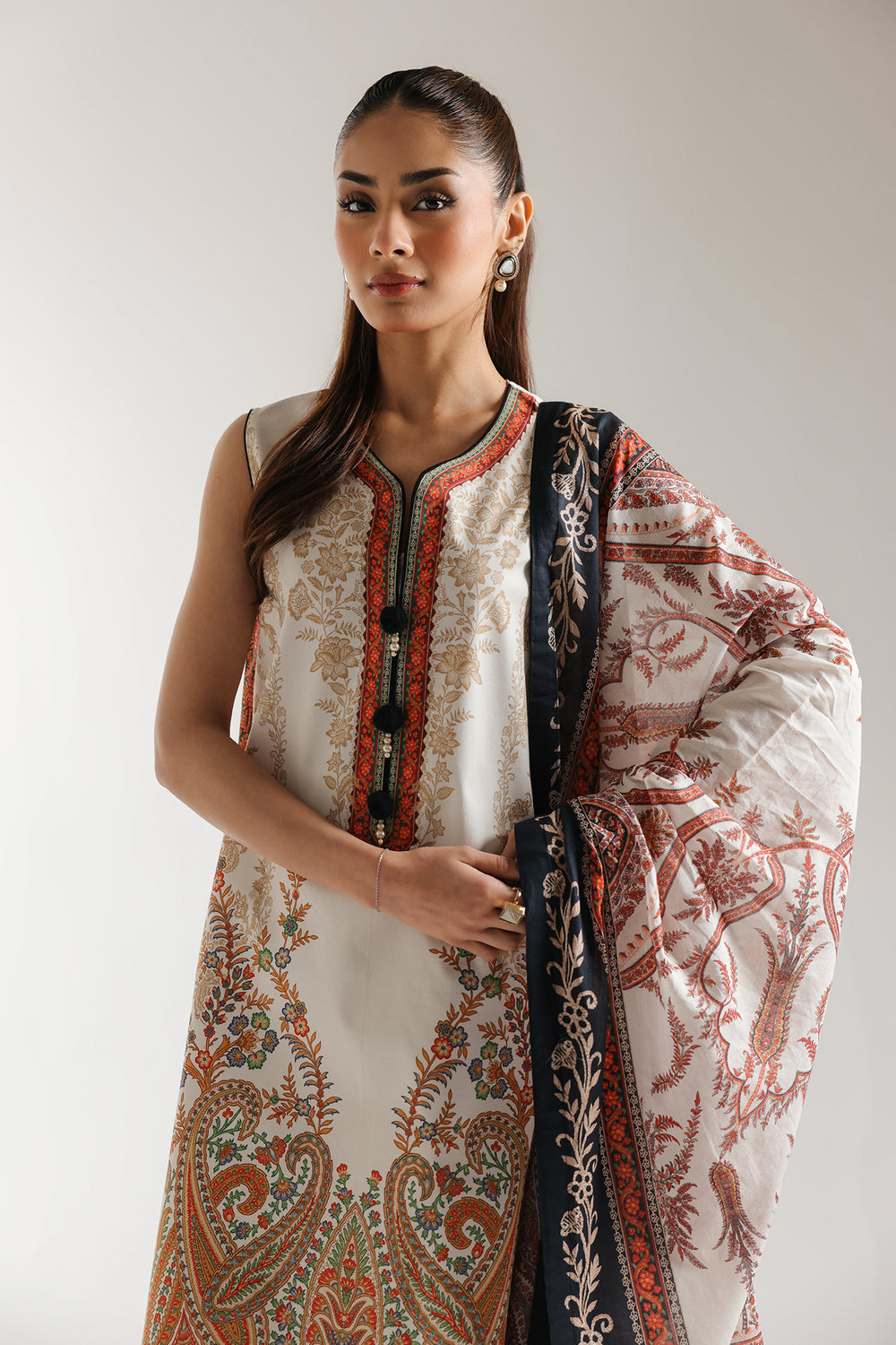 Ethnic | Spring Summer 25 | ES-06 by Ethnic - Designer Dress - Type: Ladies Clothes - Available at Sana Yasir - 100% Original