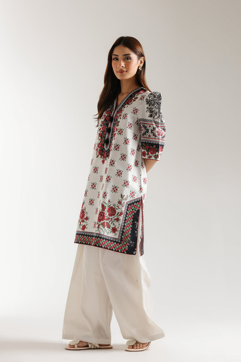 Ethnic | Spring Summer 25 | ES-09 by Ethnic - Designer Dress - Type: Ladies Clothes - Available at Sana Yasir - 100% Original
