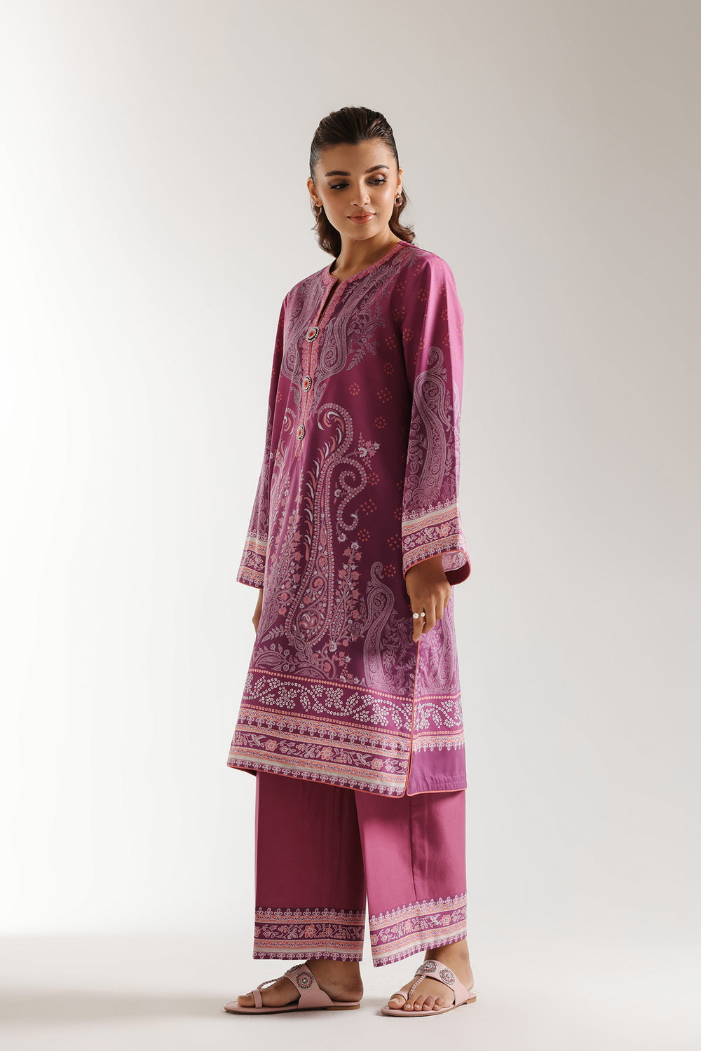Ethnic | Spring Summer 25 | ES-11 by Ethnic - Designer Dress - Type: Ladies Clothes - Available at Sana Yasir - 100% Original