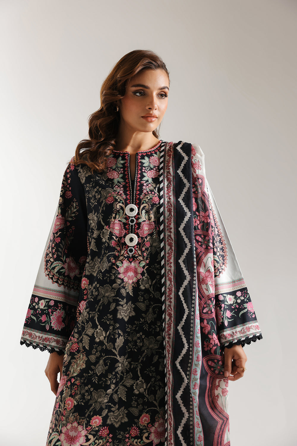 Ethnic | Spring Summer 25 | ES-13 by Ethnic - Designer Dress - Type: Ladies Clothes - Available at Sana Yasir - 100% Original