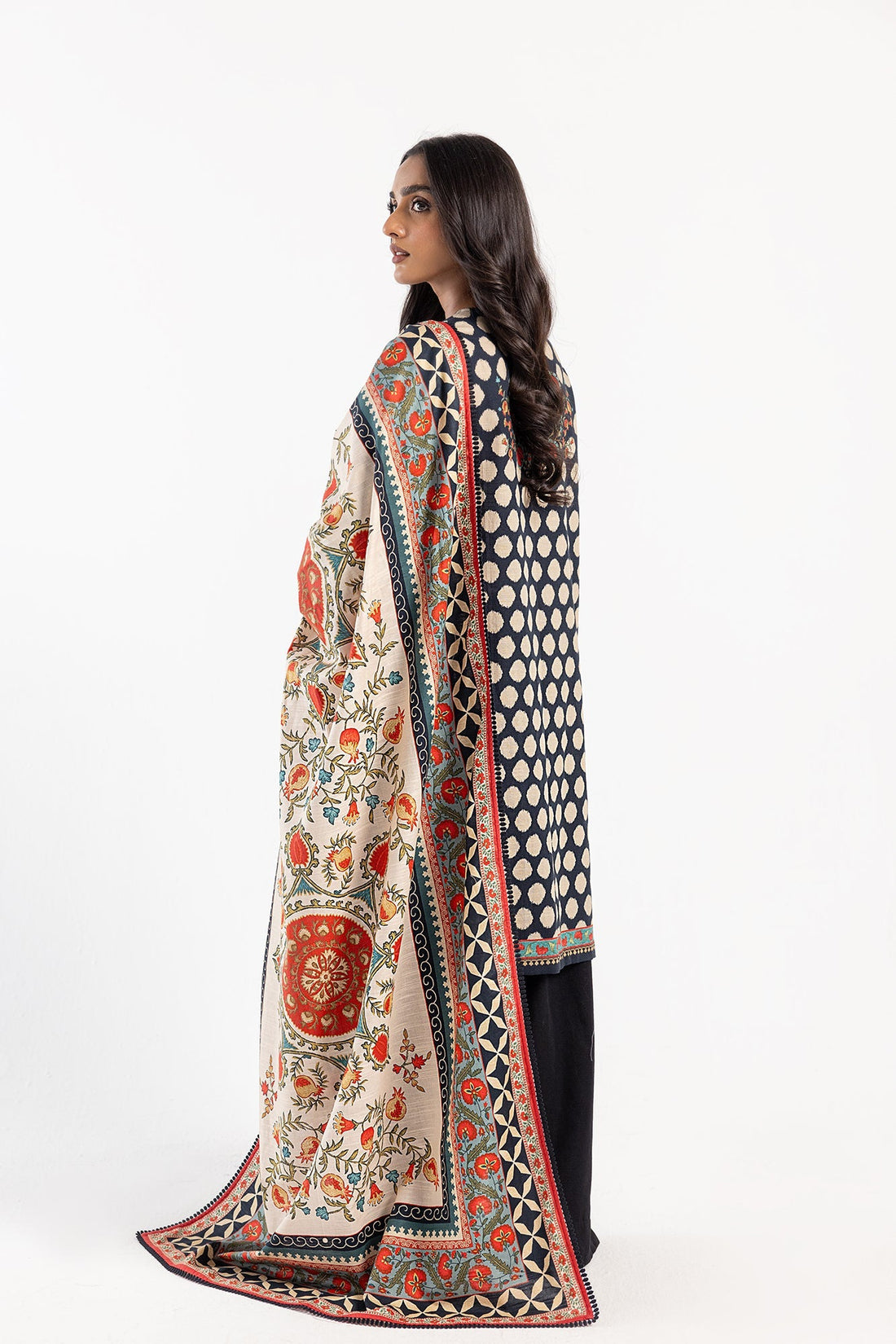 Ethnic | Winter Collection | EW0488 by Ethnic - Designer Dress - Type: Ladies Clothes - Available at Sana Yasir - 100% Original