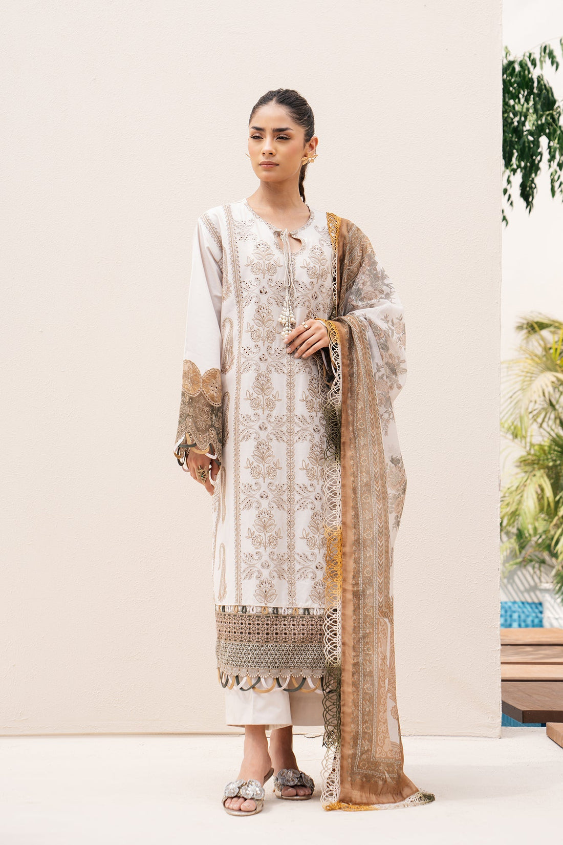 Ethnic | Rozana Winter Collection | ET-01 by Ethnic - Designer Dress - Type: Ladies Clothes - Available at Sana Yasir - 100% Original