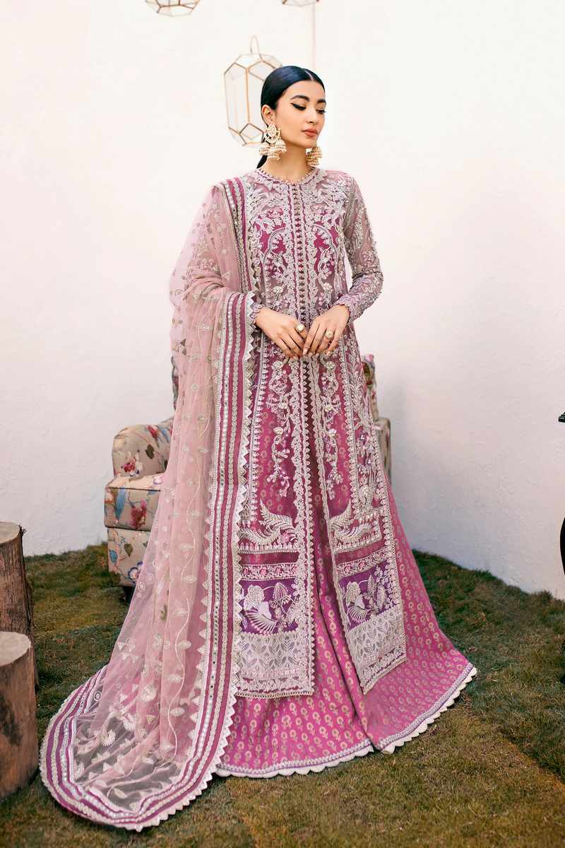 Ezra | Wedding Collection | Fauna by Ezra - Designer Dress - Type: Bridal - Available at Sana Yasir - 100% Original
