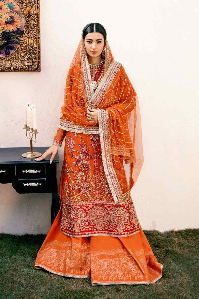 Ezra | Wedding Collection | Lara by Ezra - Designer Dress - Type: Bridal - Available at Sana Yasir - 100% Original