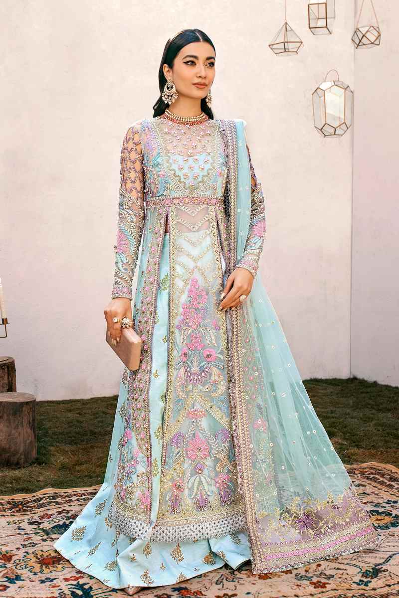 Ezra | Wedding Collection | Sibel by Ezra - Designer Dress - Type: Bridal - Available at Sana Yasir - 100% Original