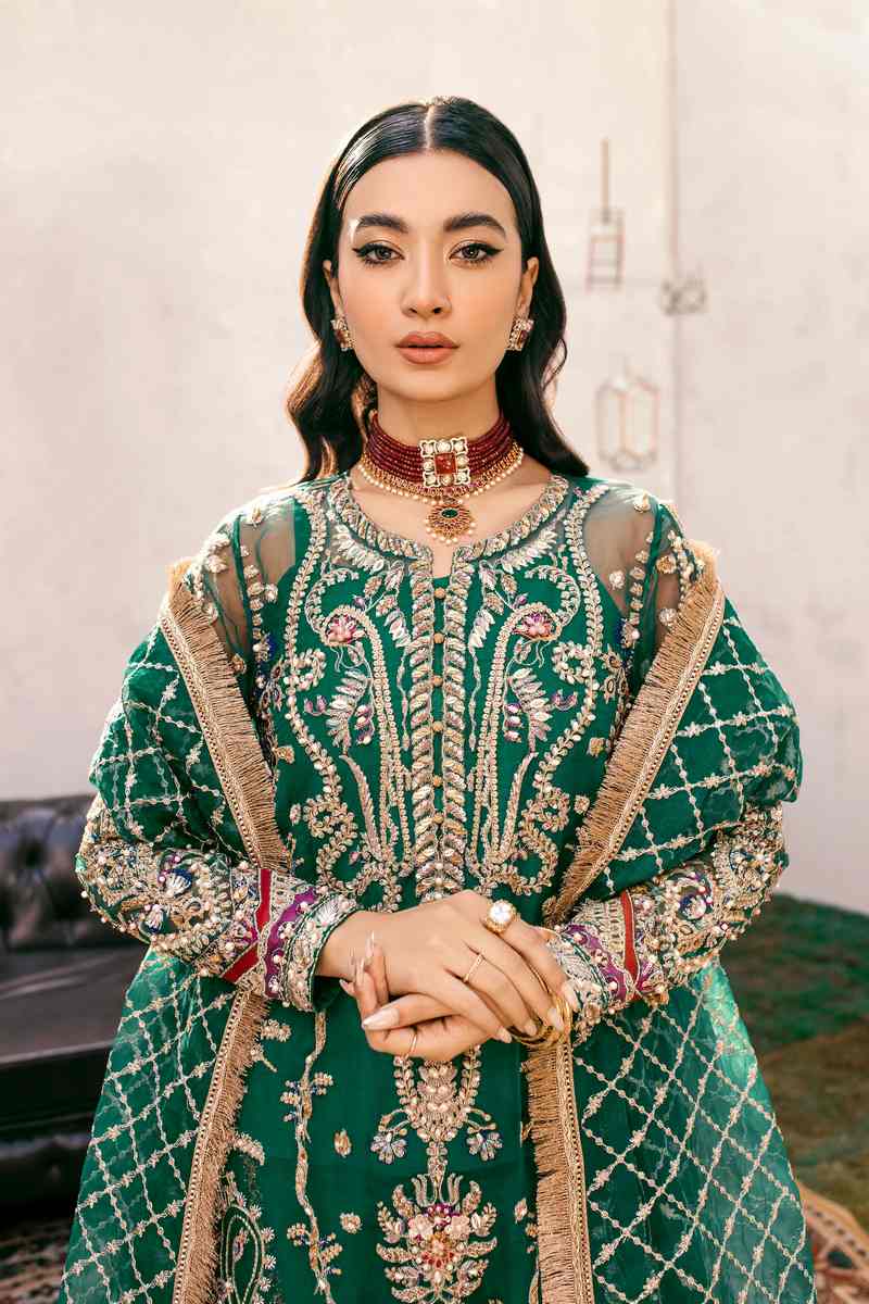 Ezra | Wedding Collection | Eden by Ezra - Designer Dress - Type: Bridal - Available at Sana Yasir - 100% Original